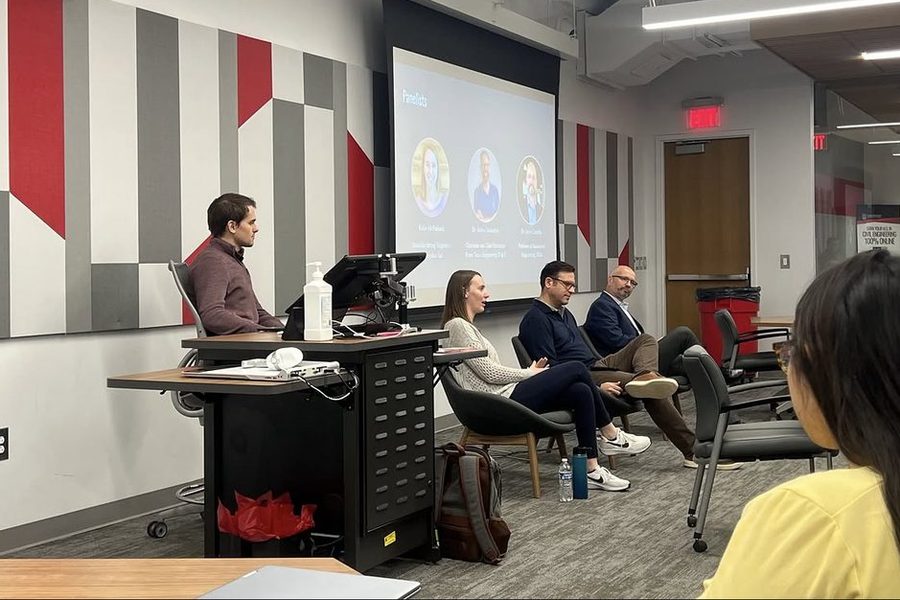 Industry Panel with Caterpillar, Bravo Team, and the Innovation Factory photo 1