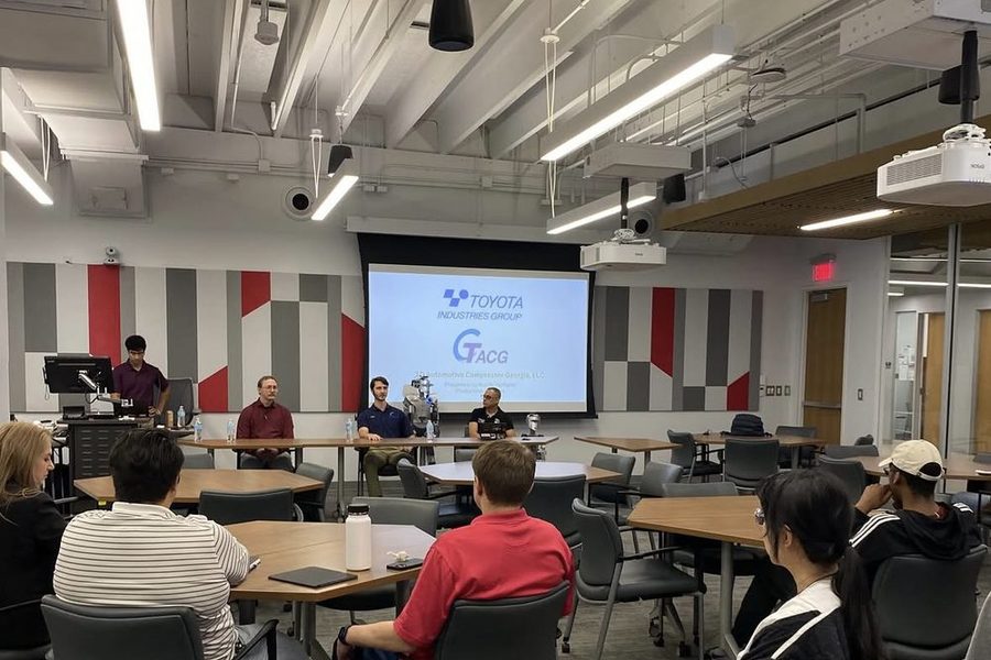 Industry Panel with Toyota, Boehringer Ingelheim, and System Technology Works photo 2